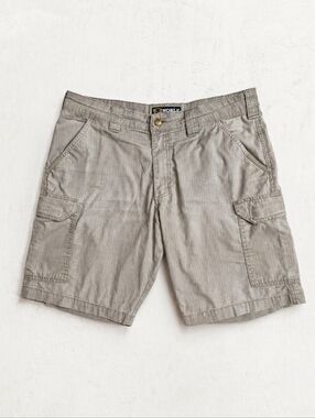 Noble Outfitters Ripstop Cargo Shorts Men’s 34 Beige Utility Hiking